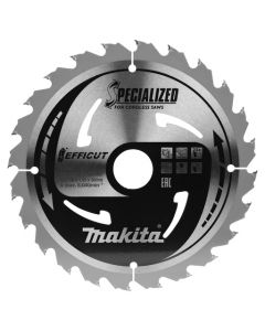 Makita B-64185 Cirkelzaagblad Hout