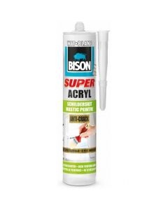BISON SUPER ACRYLAAT SCHILDERSKIT 300 ML WIT