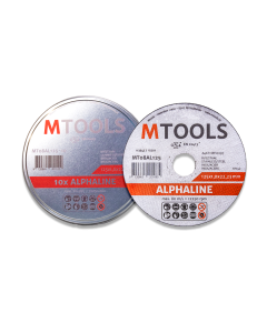 Mtools Alphaline doorslijpschijf staal/RVS 125x1,0 mm. per 10 st.