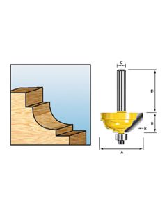Makita D-11689 Hollijstproffr+lag R7,94 S8