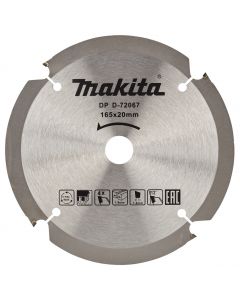 Makita D-72067 Cirkelzaagblad Vezelcementplaat
