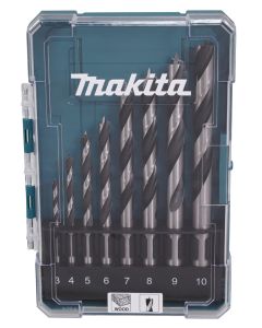 makita D-77257 Houtspiraalboorset 8-delig