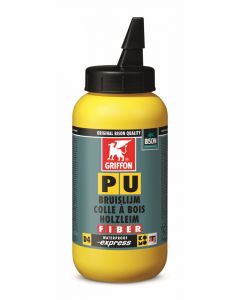 Griffon PU-Houtlijm Fiber Flacon 750 g NL/FR/DE