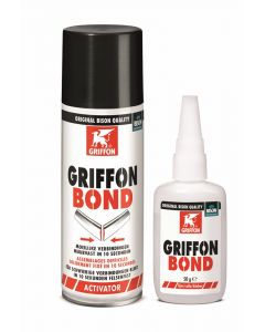 Griffon Bond Lijm 50 g + Activator 200 ml NL/FR/DE