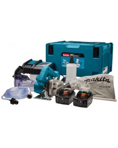 Makita DCC501RTJ 18 V Diamantsnijder nat en droog 125 mm