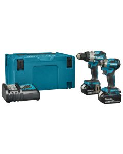 Makita DLX2527TJ LXT 18 V Combiset voor boor- en (slag)schroefklussen