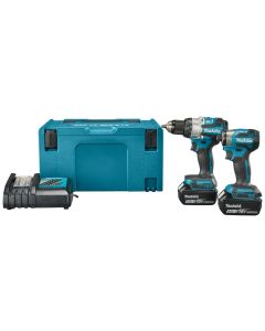 Makita DLX2528TJ LXT 18 V Combiset voor (klop)boor- en (slag)schroefklussen