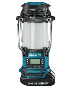 DMR055 14,4 V / 18 V Camping lamp met radio