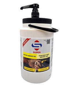 SuperCleaners Industrie Handzeep Geel 3L met pomp