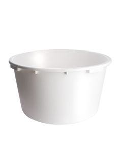 Kreuwel Plastics Almelo BV. Speciekuip 65 liter. 'zwaar model' wit