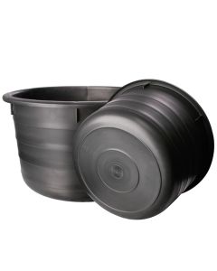 Kreuwel Plastics Almelo BV. Speciekuip 85 liter. 'zwaar model' zwart