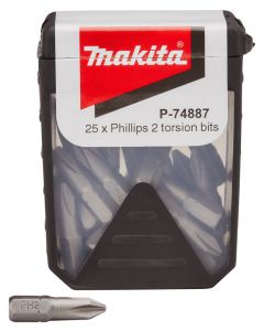 Makita P-74887 Schroefbit PH2x25mm
