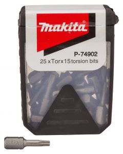 Makita P-74902 Schroefbit T15x25mm
