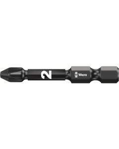 SCHROEFBIT Impactor POZIDRIVE® KRUISKOP PZ2 WERA -851/4 IMP DC BIT