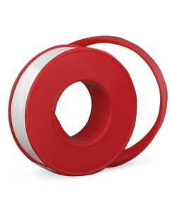 Van Duinen TechnoTape Gaslint Gastec® QA keur | Drukklasse 0,2 bar Wit 12 mm x 12 m x 0,10 mm Korte cuf