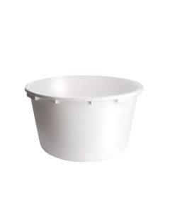 Speciekuip 65 liter. 'zwaar model' wit