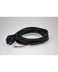 VERVANGINGSSNOER NEOPREEN 2x1mm² , NETSNOER, 5MTR
