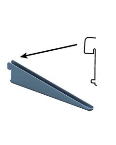 Drager Element dubbel 1-haaks sys 32 staal wit 22cm 10202-00019