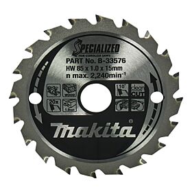 Makita B-33576 Cirkelzaagblad Hout