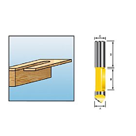 Makita D-09335 Boorfrees 6x19,05 S6