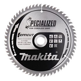 Makita E-11162 Afkortzaagblad Hout