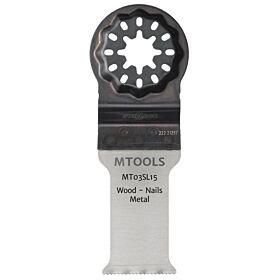 Mtools Multitool invalzaagblad Bi-metaal 19tpi 28x55mm. Starlock MT03SL15