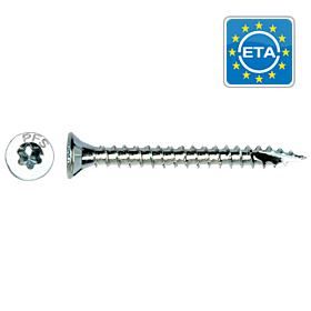 PGB Torx PFS schroef 4x30 mm voldraad verzinkt T-20