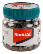 Makita B-24882 Schroefbit PZ2x25mm in pot 100 stuks