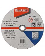 Makita A-85335 Doorslijpschijf 230x22,23x2,5mm staal