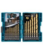 Makita D-67527 Metaalborenset HSS-TiN 19-delig