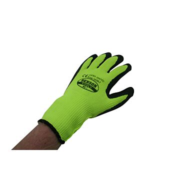 011252 Werkhandschoen winter latex coated 10 (XL)