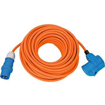 Brennenstuhl CEE verlengsnoer IP44 voor Camping/Maritime 25m oranje H07RN-F 3G2,5 CEE-stekker, haakse koppeling 2