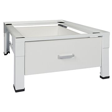 Nedco BV Wasmachine-/droger verhoger met houten lade en verstelbare voetjes