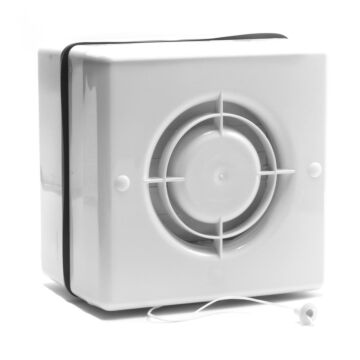 Nedco BV Raamventilator KR 100 AP ABS, kunststof wit
