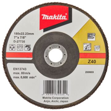 Makita D-27735 Lamellenschijf 180mm Z40