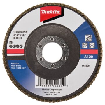 Makita D-63460-10 Lamellenschijf 115mm A120