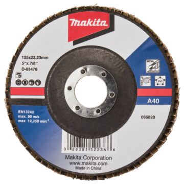 Makita D-63476-10 Lamellenschijf 125mm A40