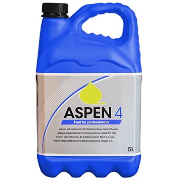  Aspen 4: schone alkylaatbenzine voor viertaktmotoren. 