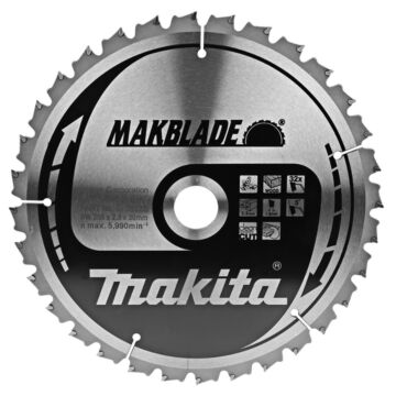 Makita B-08925 Zaagb hout 255x30x2,3 32T 5g