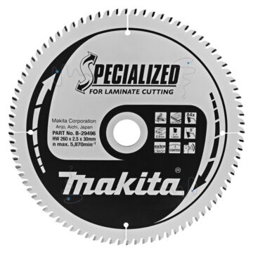 Makita B-29496 Afkortzaagblad Laminaat