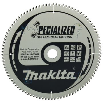 Makita B-33881 Afkortzaagblad Laminaat