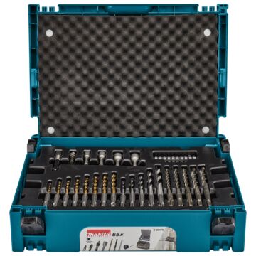 Makita B-69478 Boor-/schroefbitset 65-delig