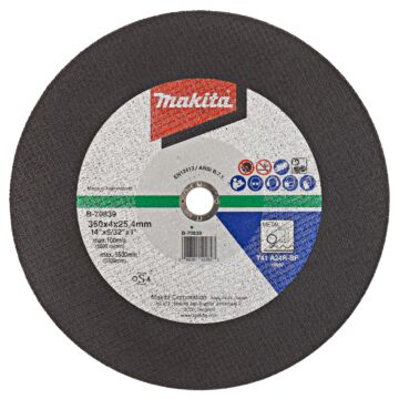 Makita B-70839 Doorslijpschijf 350x25,4x4,0mm staal