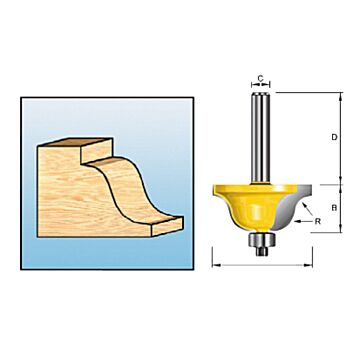 Makita D-11558 lijstprofielfr+lag 34,93 S8