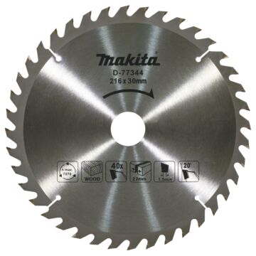 Makita D-77344 Afkortzaagblad Hout