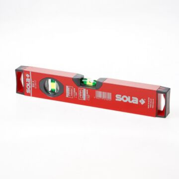 SOLA alu waterpas BIGX 30 rood