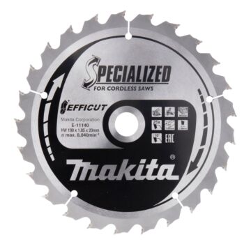 Makita E-11140 Afkortzaagblad Hout