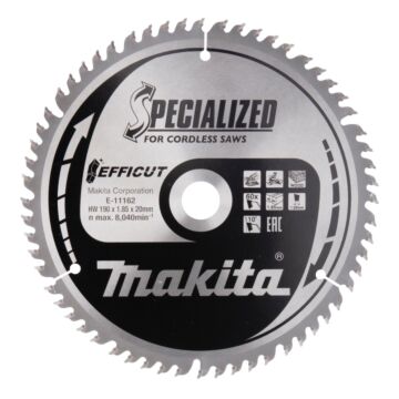 Makita E-11162 Afkortzaagblad Hout