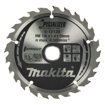 Makita E-12120 Cirkelzaagblad Hout