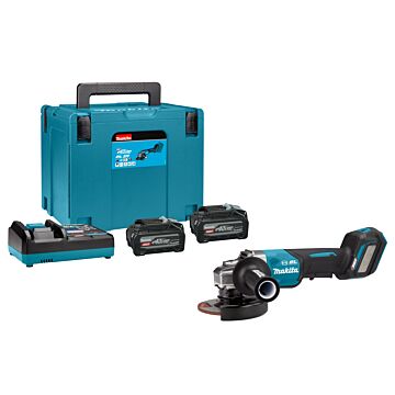 Makita GA029GU201 XGT 40 V Max Haakse slijper 125 mm